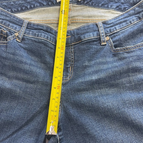 Torrid Women’s Flare Jeans Size 14XS – Dark Blue Denim Wash - Picture 4 of 14